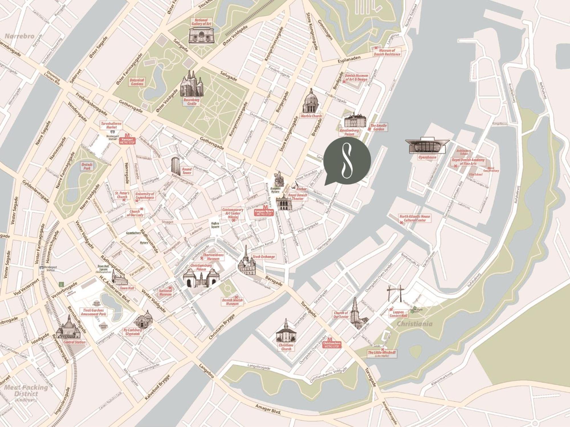 Sanders Haven - Lovely Two-Bedroom Apartment In Historical Copenhague Extérieur photo